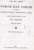 Pokok dan tokoh dalam kesusastraan Indonesia baru