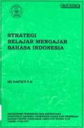 Strategi belajar mengajar bahasa Indonesia