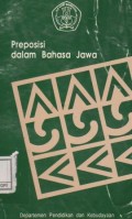 Preposisi Dalam Bahasa Jawa