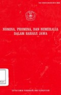 Nomina, Promina, dan Numeralia Dalam Bahasa Jawa
