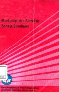 Morfologi dan sintaksis bahasa Sumbawa