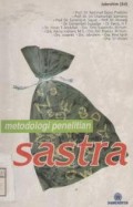 Metodologi penelitian sastra