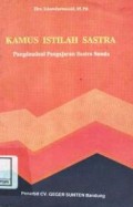 Kamus Istilah Sastra : Pangdeudeul pengajaran sastra sunda