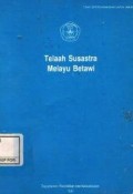 Telaah Susastra Melayu Betawi