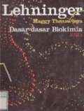 Dasar-dasar biokimia, Jil. 1