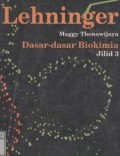 Dasar-dasar biokimia, Jil. 3