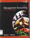 Management Accounting = Akuntansi ; Buku 2