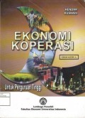 Ekonomi Koperasi ; Untuk Perguruan Tinggi