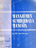 Manajemen Sumber Daya Manusia ; Modul