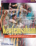 Kewirausahaan ; Manajemen Usaha Kecil; Buku 1