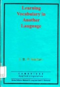 Learning Vocabulary in Another Language