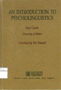 An Introduction To Psycholinguistics