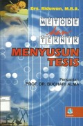 Metode dan teknik menyusun tesis