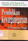 Pendidikan Kewarganegaraan di Perguruan Tinggi