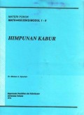 Materi Pokok Himpunan Kabur ; 1-9