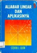 Aljabar Linear dan aplikasinya