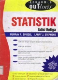 statistik (Seri Schaum's outlines): Teori dan soal-soal