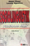 Sosiolinguistik ; Perkenalan Awal