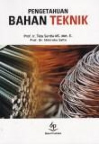 Image of Pengetahuan bahan teknik