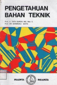 Image of Pengetahuan bahan teknik